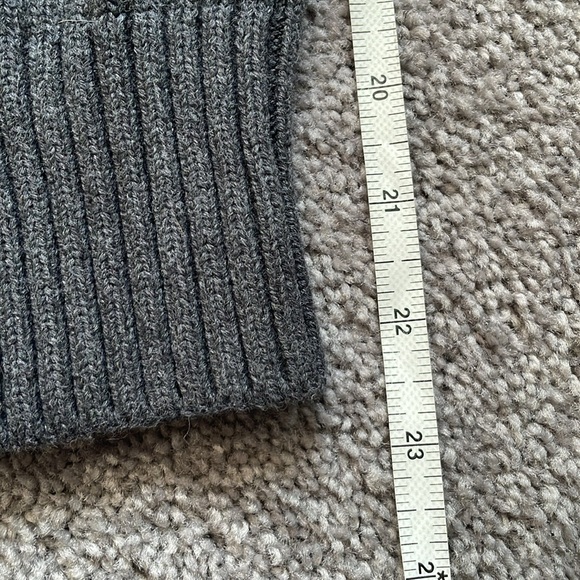 Quince Sweater Womens S Gray Boxy Oversized Preppy Academia Slightly cropped - Picture 10 of 12